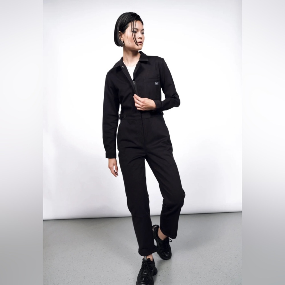 Brand New WildFang Essential High Waisted Long Sleeve Coverall